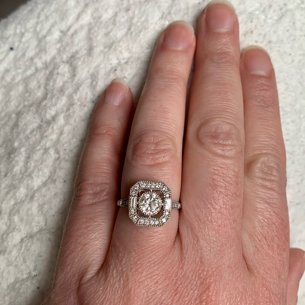 Natural diamond ring (custom made)